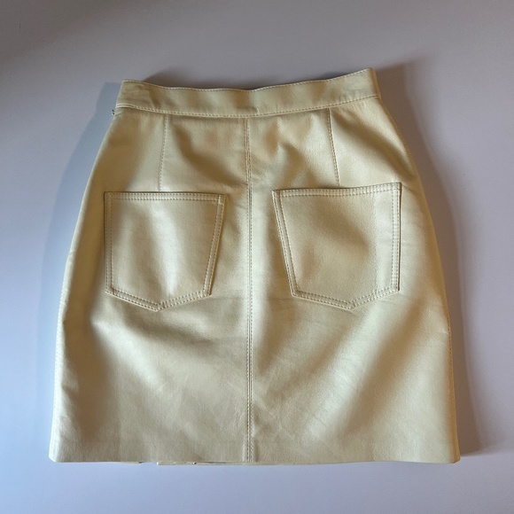 Nanushka Regenerated Leather Mini Skirt - Picture 2 of 2